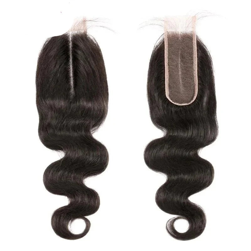 Body Wave - Remy Indian Human Virgin Hair - 2x6 HD Lace Closure - Pre Plucked - Alcoholic Hair
