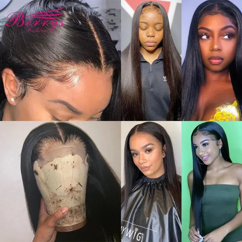 Brazilian 7x7 HD Closure - Straight Pre plucked - Transparent Lace Closure - Unprocessed Human Hair Extensions - Alcoholic Hair