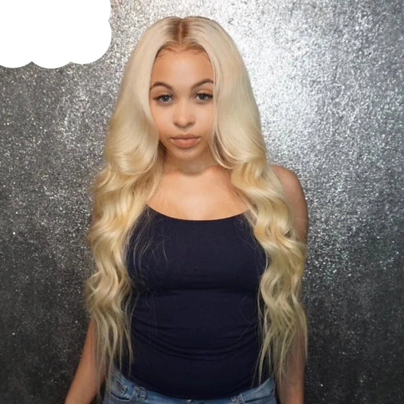 Peruvian Body Wave Blonde Hair weave 1/3/4PC 100% Human Hair Bundles 100g #613 Color 12-28 Virgin Hair Extensions Berrys Fashion - Alcoholic Hair