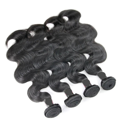 Indian Hair Body Wave - 100% Virgin Hair Unprocessed - 4pcs/lot 10-28 Inches - Alcoholic Hair