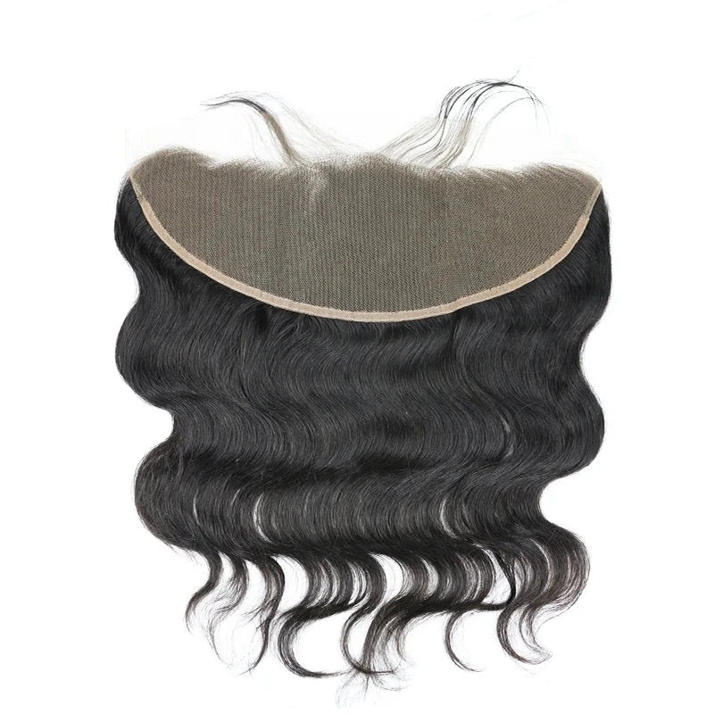 Peruvian Body Wave - 3 Bundles with Frontal - 100% Human Hair Extension, 10-28 inches - Alcoholic Hair