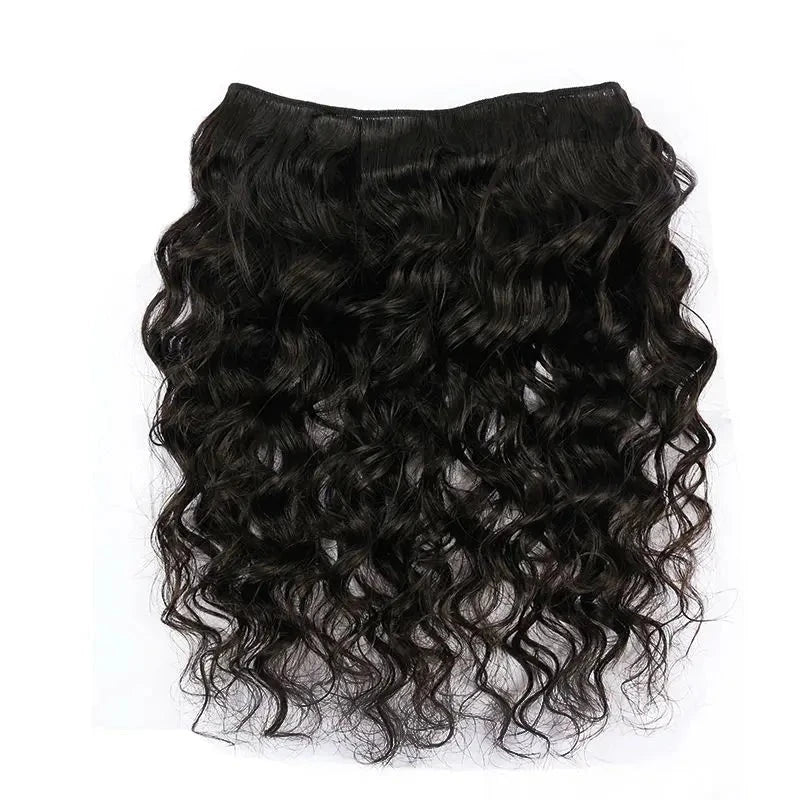 [Berrys Fashion] Peruvian virgin hair Weave Loose Wave Hair Extension 1 3 4pcs/Lot 100% Unprocessed Human Hair Bundles Hair Weft - Alcoholic Hair