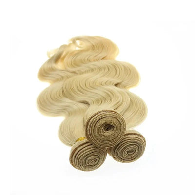 Blonde #613 Virgin Hair Body Wave 100% Human Hair 3 Bundles Body Wave Virgin Human Hair Weft Berrys Fashion - Alcoholic Hair