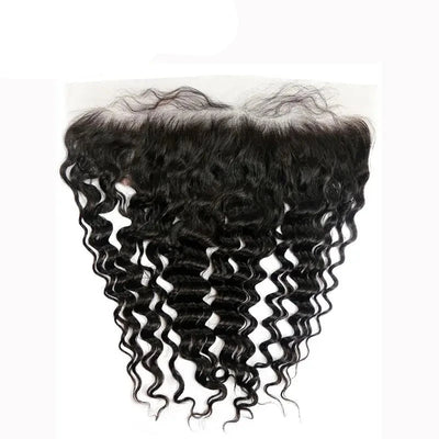 Berrys Fashion Deep Wave Bundles With 13x4 & 13x6 Frontal 10-28inch 100% Unprocessed Malaysia Human Hair Weave - Alcoholic Hair