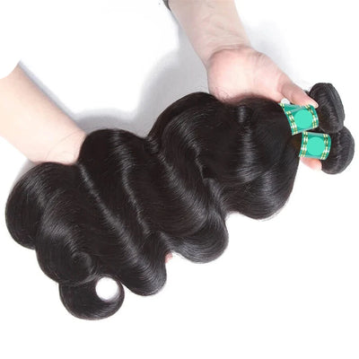 Berrys Fashion 36Inch Body Wave Bundles Brazilian Hair Weave Bundles 1/3/4 PCS Human Hair Bundles Natural Color Remy Hair - Alcoholic Hair