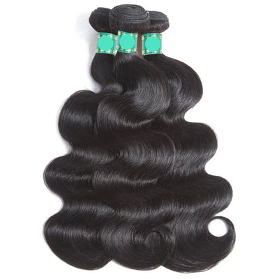 Berrys Fashion 36Inch Body Wave Bundles Brazilian Hair Weave Bundles 1/3/4 PCS Human Hair Bundles Natural Color Remy Hair - Alcoholic Hair