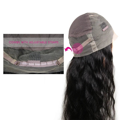 Brazilian Body Wave - Full Lace Hair Wig - Transparent w/ Natural Hairline - Alcoholic Hair