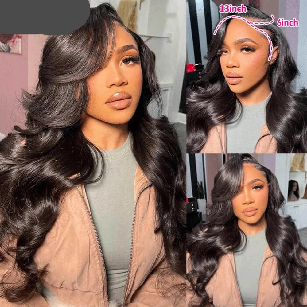 Brazilian Human Hair Wigs - Body Wave - 13x6 HD Lace Frontal Wig - 13x4 HD Lace Frontal Wig - 4x4 Lace Closure Wig - Alcoholic Hair