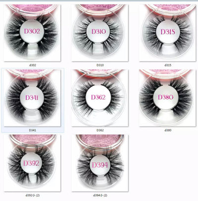 3D Mink Lashes - Round Case - Alcoholic Hair