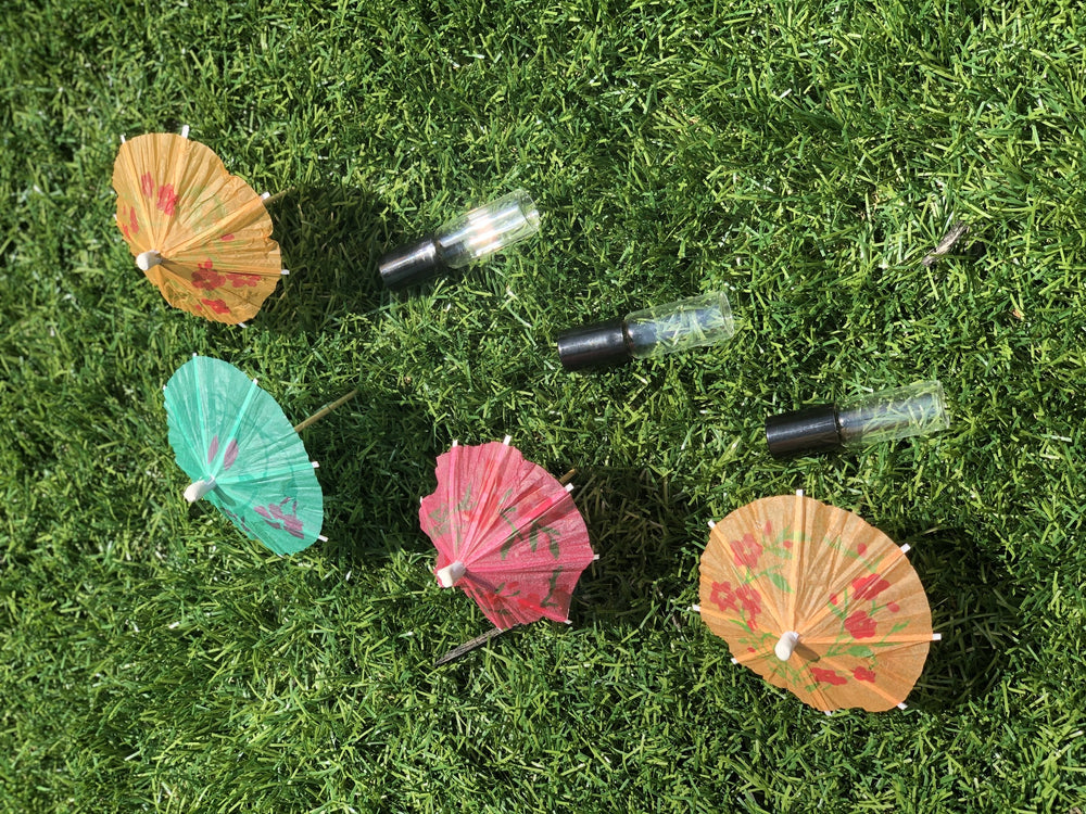 Glass Lip Oil Bottles - Alcoholic Hair
