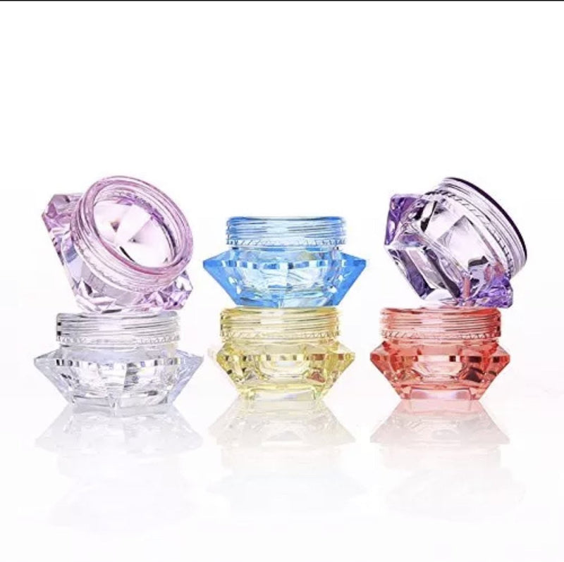 Diamond Shaped - Sample Containers - Alcoholic Hair